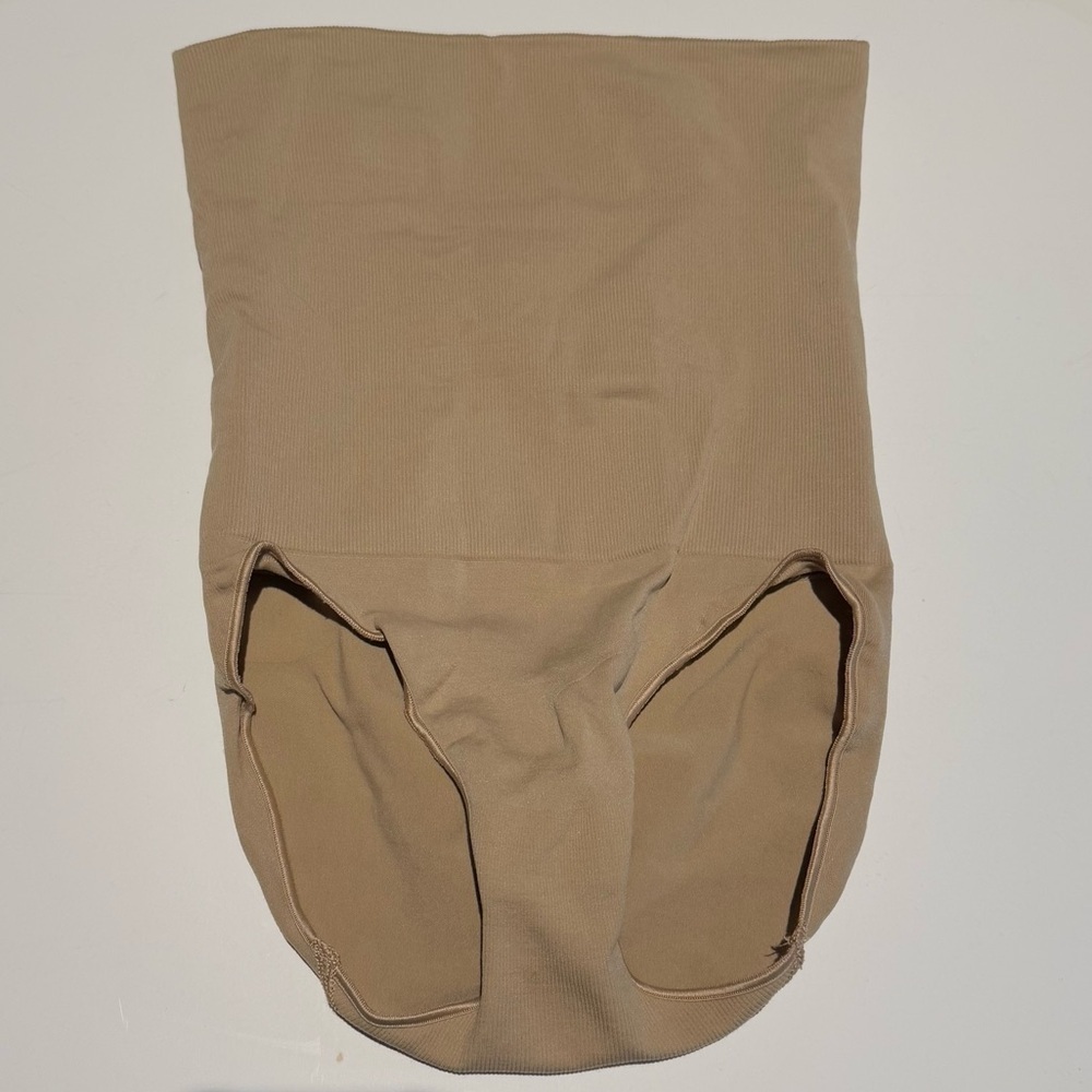 Spanx High-Waisted Shapewear in Tan